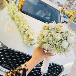 گل آرایی ماشین عروس مدل:001